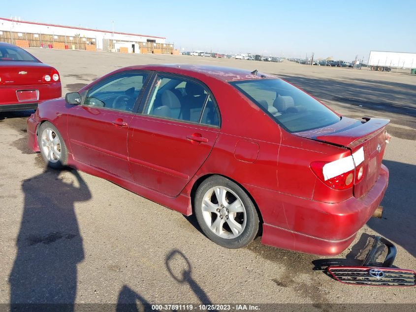 2005 Toyota Corolla Xrs VIN: 2T1BY30E85C320601 Lot: 37891119