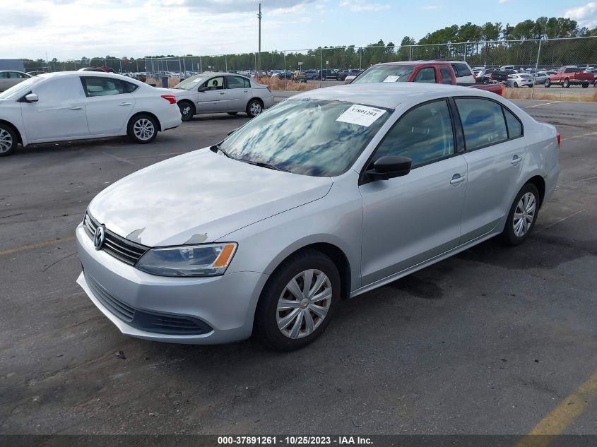 2012 Volkswagen Jetta Sedan S VIN: 3VW2K7AJ5CM409578 Lot: 37891261