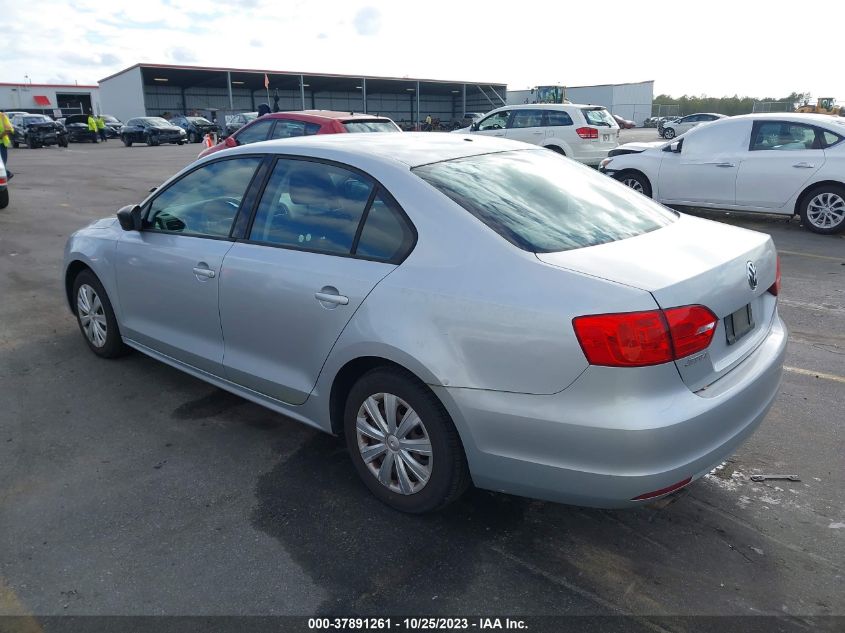 2012 Volkswagen Jetta Sedan S VIN: 3VW2K7AJ5CM409578 Lot: 37891261