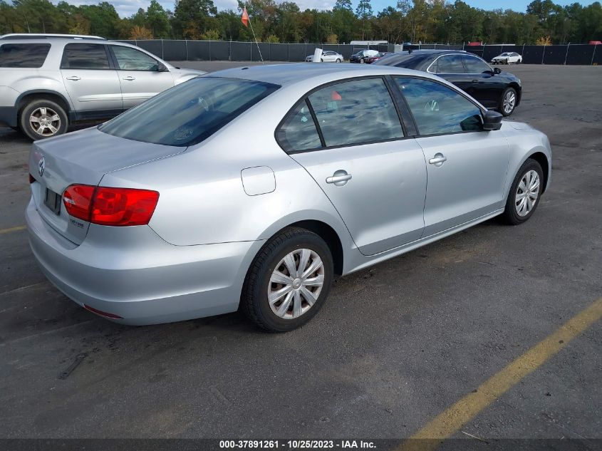 2012 Volkswagen Jetta Sedan S VIN: 3VW2K7AJ5CM409578 Lot: 37891261