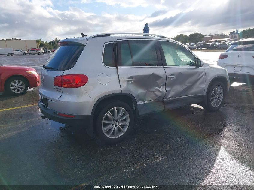 WVGBV3AXXEW588352 2014 Volkswagen Tiguan Se