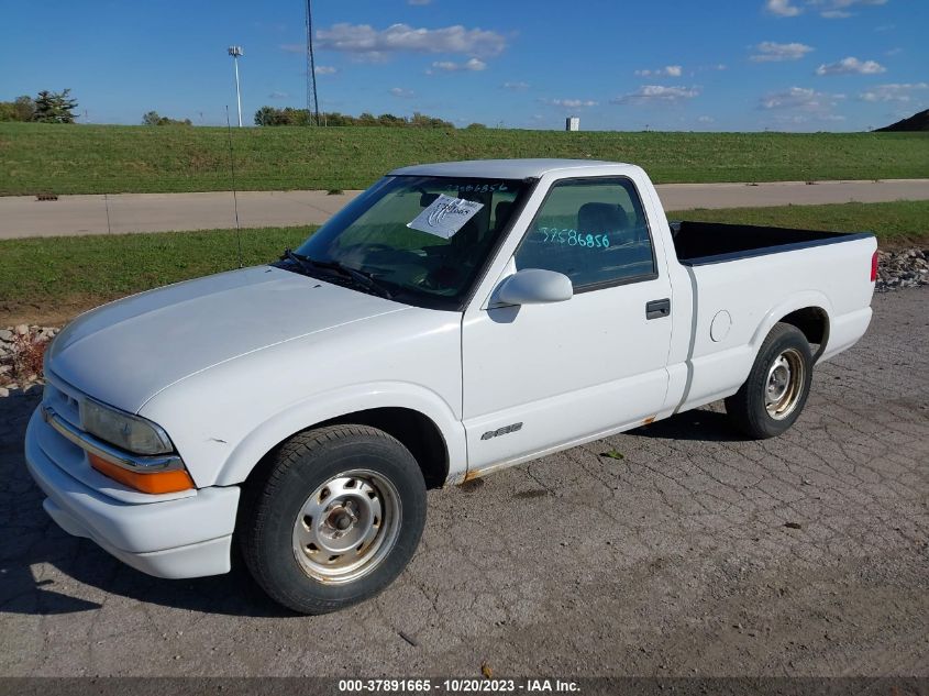 1GCCS145628145387 2002 Chevrolet S-10