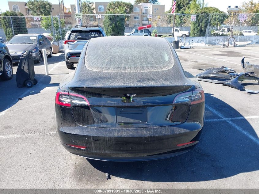 2022 Tesla Model 3 VIN: 5YJ3E1EA8NF323338 Lot: 37891901