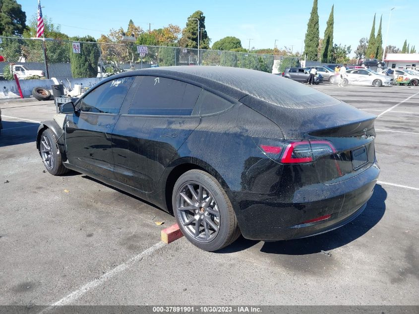 2022 Tesla Model 3 VIN: 5YJ3E1EA8NF323338 Lot: 37891901