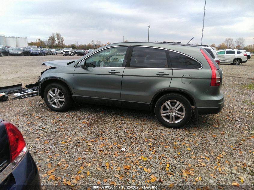 2010 Honda Cr-V Ex-L VIN: 5J6RE3H71AL011286 Lot: 37892011