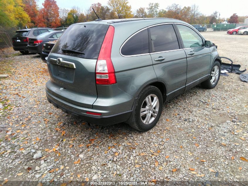 2010 Honda Cr-V Ex-L VIN: 5J6RE3H71AL011286 Lot: 37892011