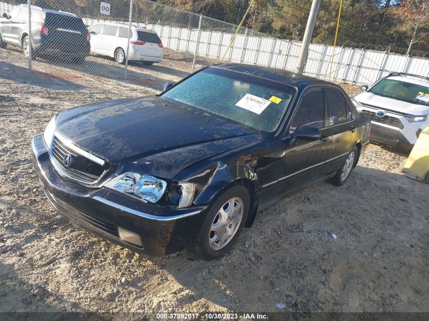 2000 Acura Rl VIN: JH4KA9654YC009287 Lot: 37892017