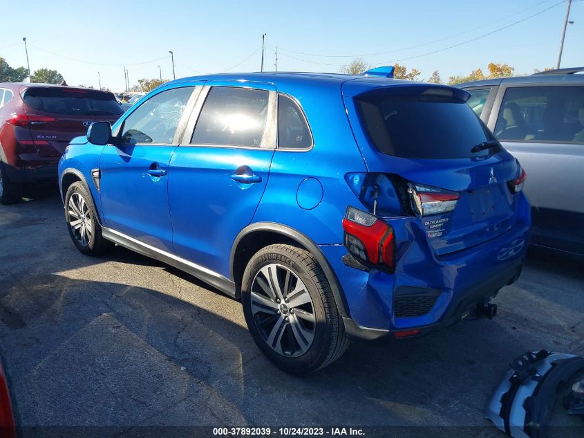 2020 Mitsubishi Outlander Sport Es 2.0/Sp 2.0 VIN: JA4AP3AU6LU007836 Lot: 37892039