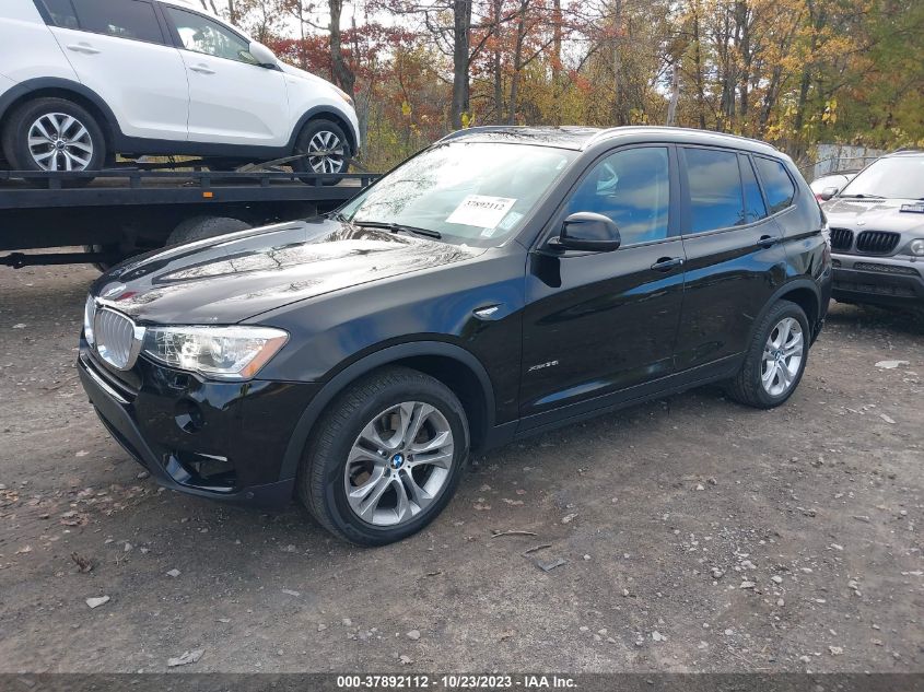 2016 BMW X3 xDrive35I VIN: 5UXWX7C54G0K36195 Lot: 37892112