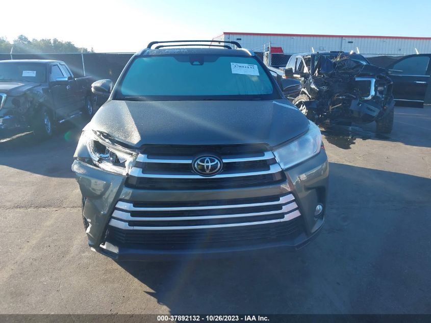 2019 Toyota Highlander Se/Xle VIN: 5TDKZRFH9KS306033 Lot: 37892132