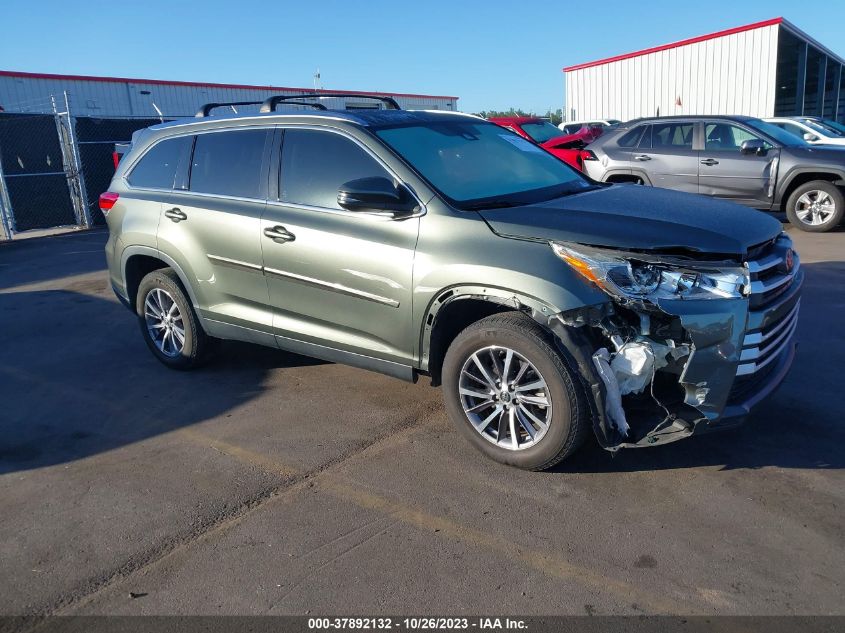 2019 Toyota Highlander Se/Xle VIN: 5TDKZRFH9KS306033 Lot: 37892132