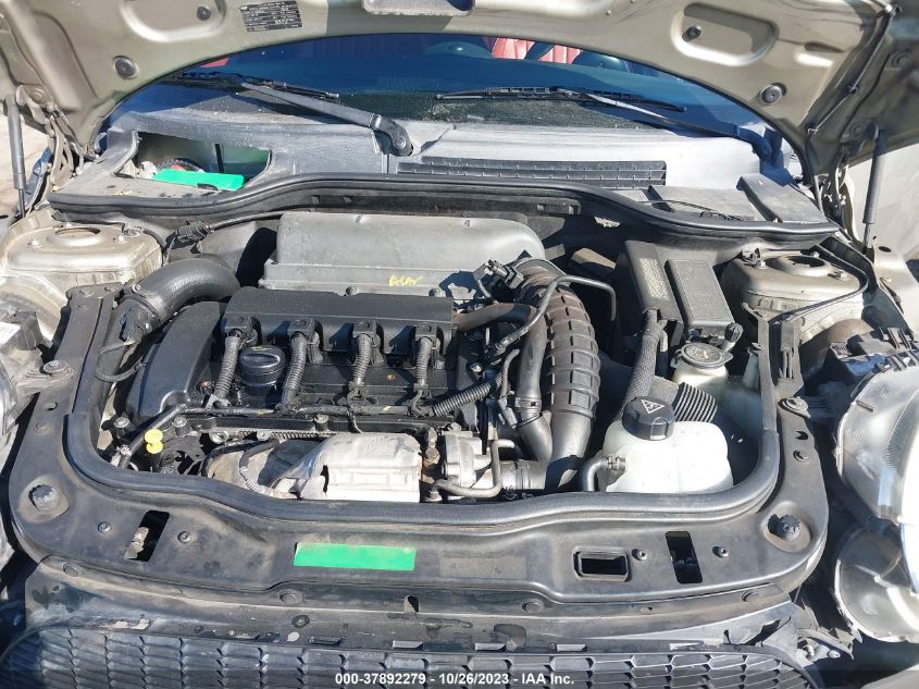 2010 Mini Cooper Hardtop S VIN: WMWMF7C59ATZ34574 Lot: 37892279