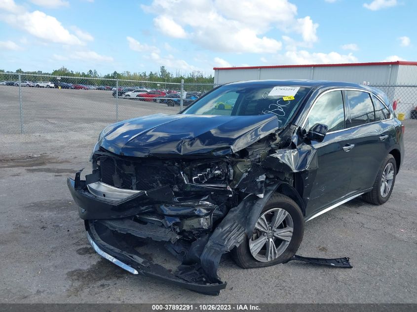 2020 Acura Mdx VIN: 5J8YD3H39LL011820 Lot: 37892291