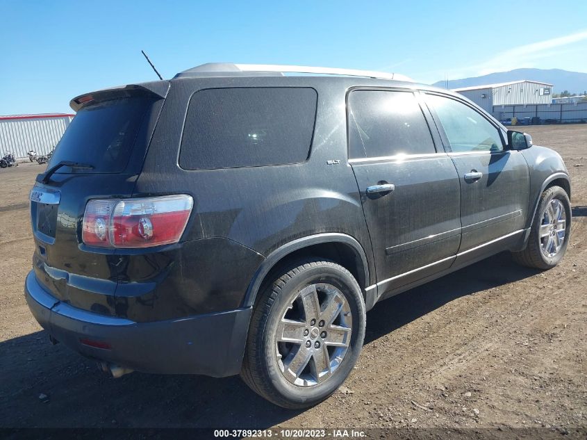 2010 GMC Acadia Slt-2 VIN: 1GKLRNED2AJ138456 Lot: 37892313