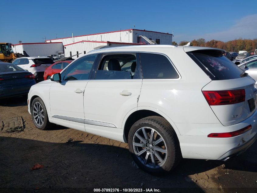 2017 Audi Q7 Premium Plus VIN: WA1LHAF70HD048239 Lot: 37892376