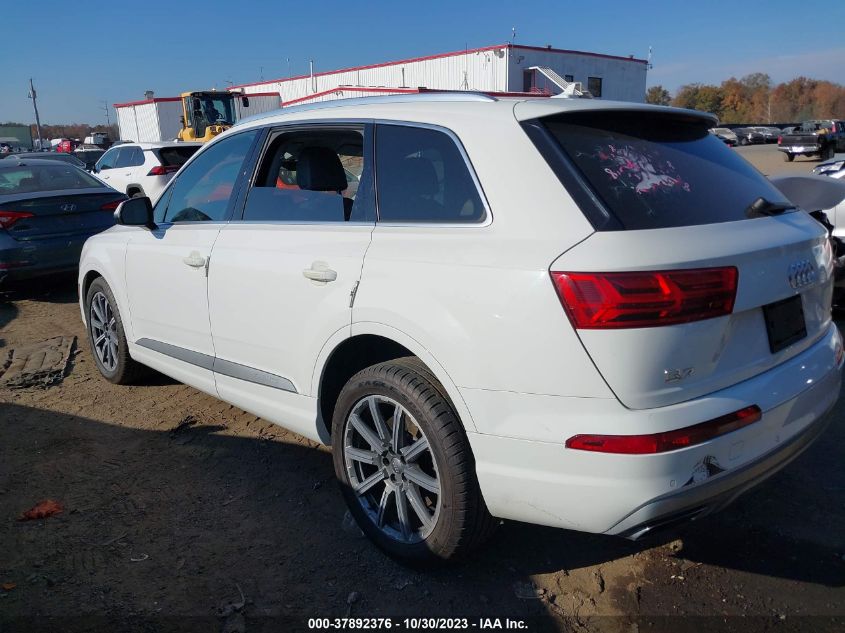 2017 Audi Q7 Premium Plus VIN: WA1LHAF70HD048239 Lot: 37892376