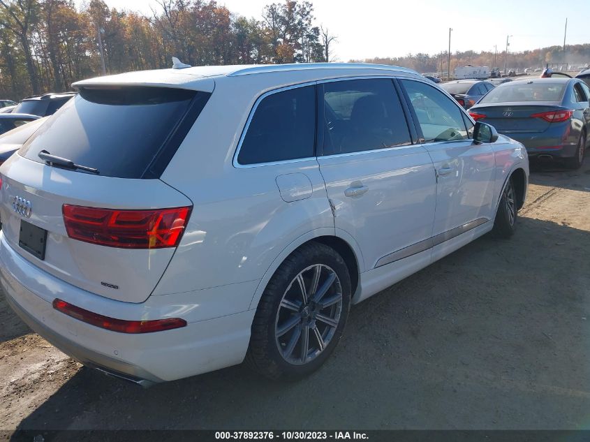 2017 Audi Q7 Premium Plus VIN: WA1LHAF70HD048239 Lot: 37892376