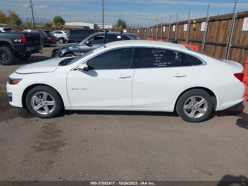 1G1ZB5ST2MF036421 2021 Chevrolet Malibu Fwd Ls