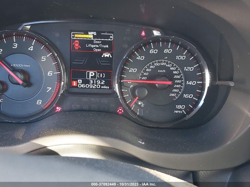 2020 Subaru Wrx Limited VIN: JF1VA1N60L8813162 Lot: 37892449