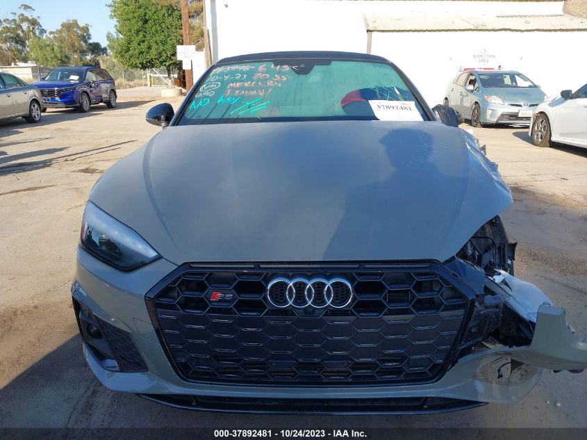 2020 Audi S5 Sportback Premium Plus VIN: WAUC4CF5XLA010939 Lot: 37892481