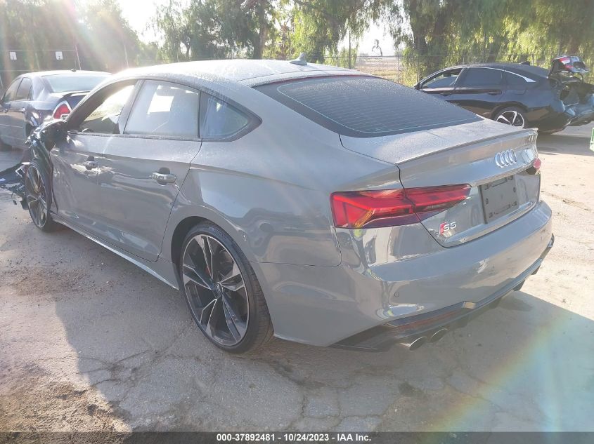 2020 Audi S5 Sportback Premium Plus VIN: WAUC4CF5XLA010939 Lot: 37892481