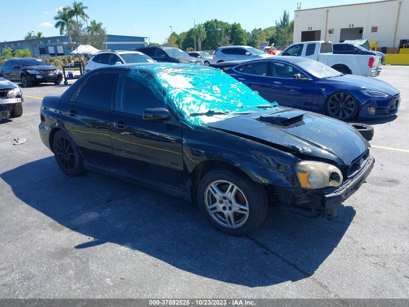 2004 Subaru Impreza Sedan Wrx VIN: JF1GD29684H502435 Lot: 37892525