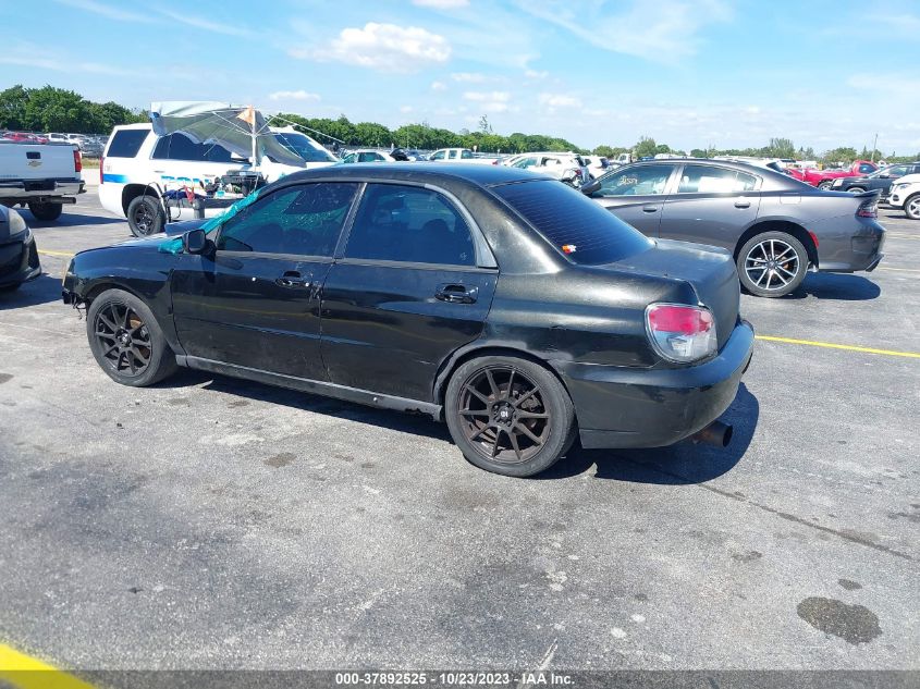 JF1GD29684H502435 2004 Subaru Impreza Sedan Wrx