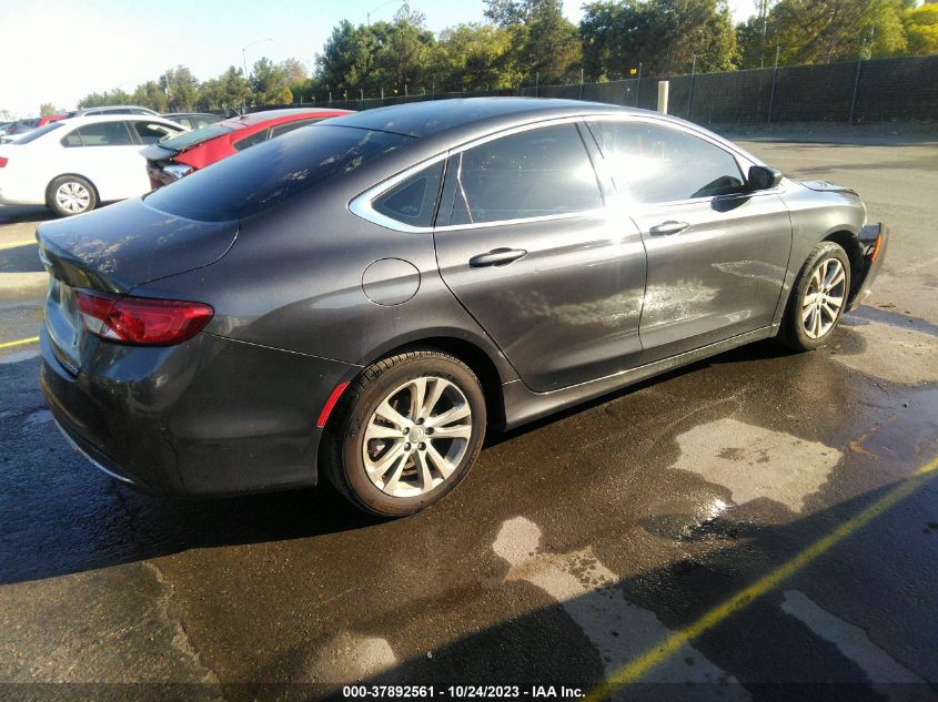 2015 Chrysler 200 Limited VIN: 1C3CCCAB3FN733794 Lot: 37892561