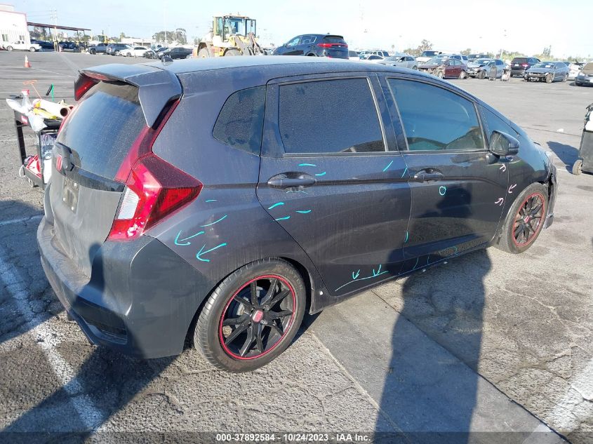 2018 Honda Fit Sport VIN: 3HGGK5G6XJM700589 Lot: 37892584