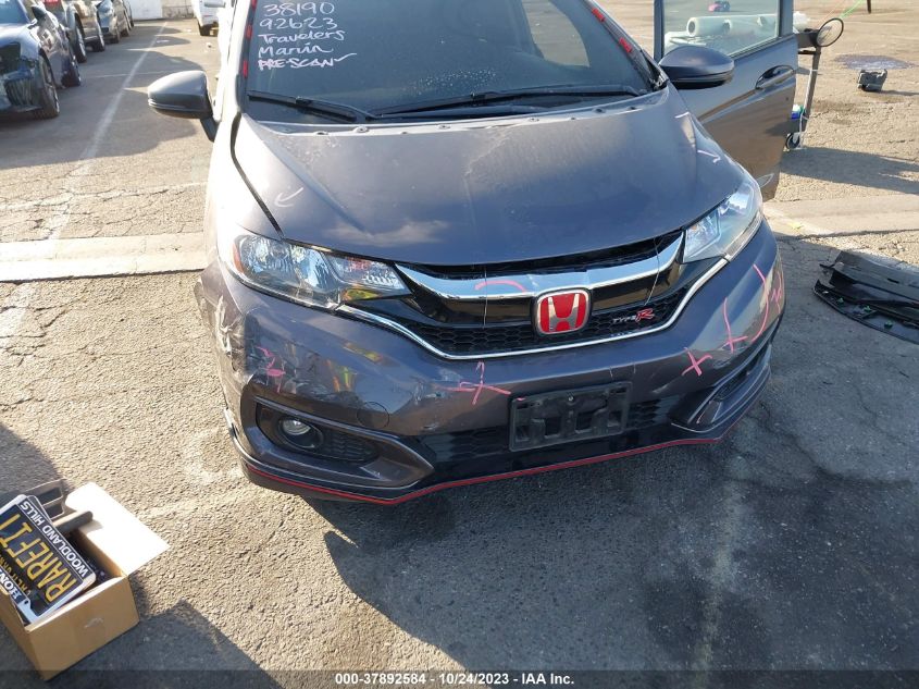 3HGGK5G6XJM700589 2018 Honda Fit Sport