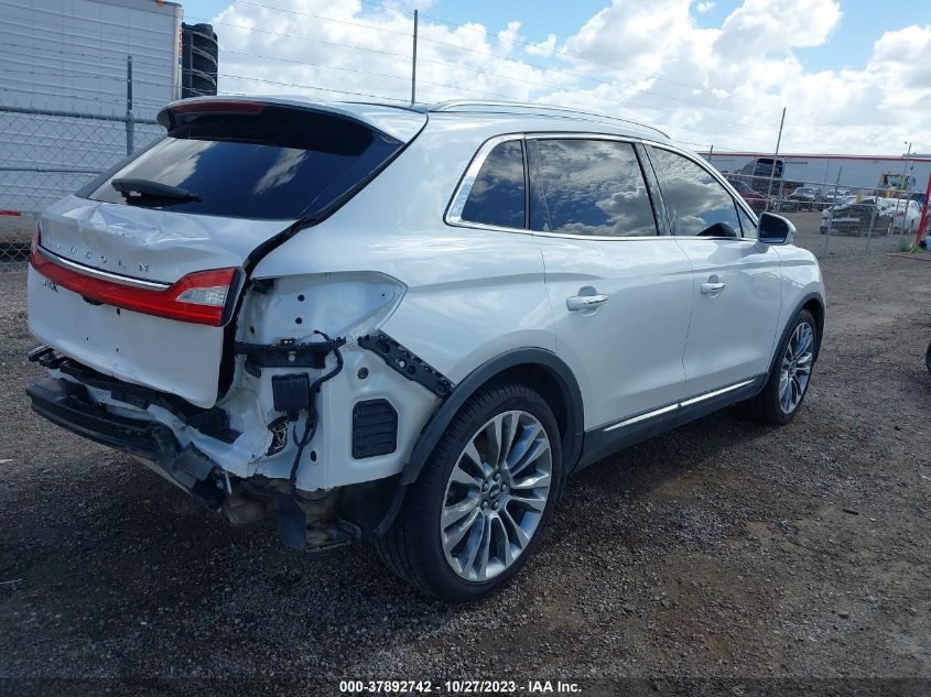 2016 Lincoln Mkx Reserve VIN: 2LMTJ6LR9GBL43793 Lot: 37892742