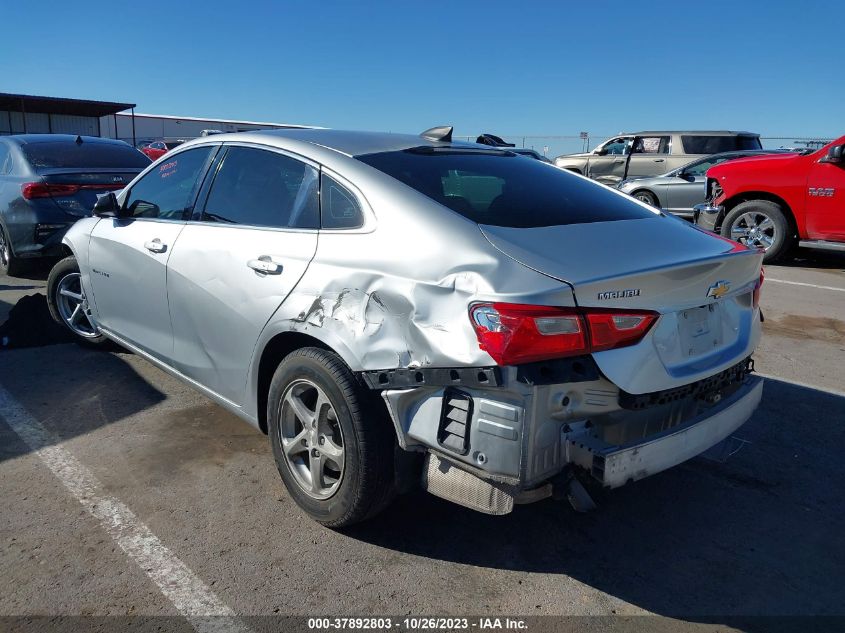 2017 Chevrolet Malibu Ls VIN: 1G1ZB5ST2HF172599 Lot: 37892803