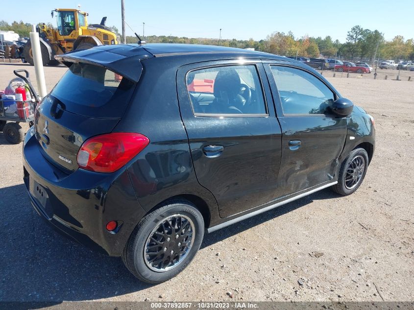 2015 Mitsubishi Mirage De/Rf VIN: ML32A3HJ9FH047903 Lot: 37892857