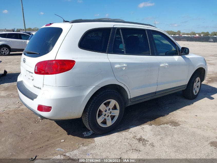 2009 Hyundai Santa Fe Gls VIN: 5NMSG13D09H270626 Lot: 37892945