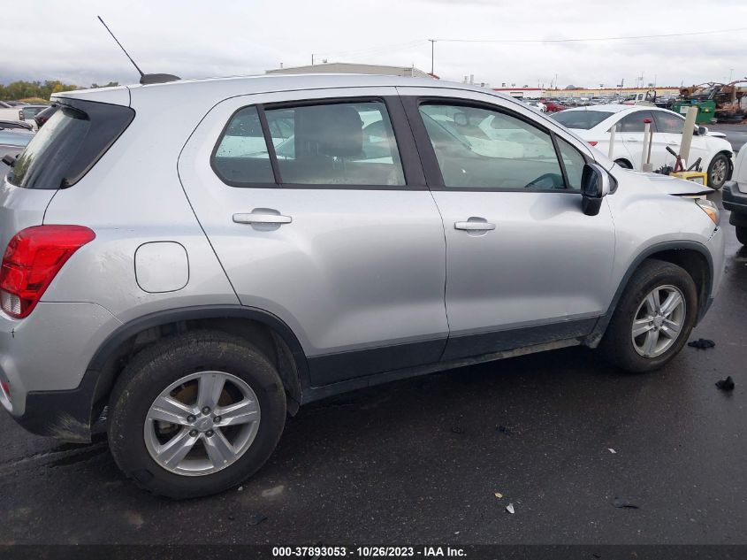 2018 Chevrolet Trax Ls VIN: 3GNCJNSB4JL284640 Lot: 37893053