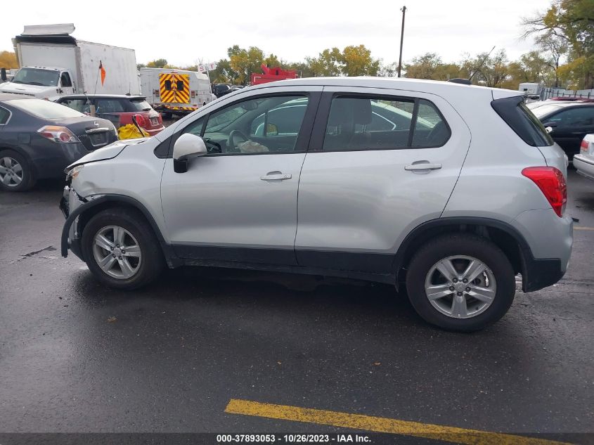 2018 Chevrolet Trax Ls VIN: 3GNCJNSB4JL284640 Lot: 37893053