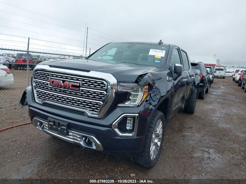 2021 GMC Sierra 1500 4Wd Short Box Denali VIN: 1GTU9FEL1MZ327618 Lot: 37893239