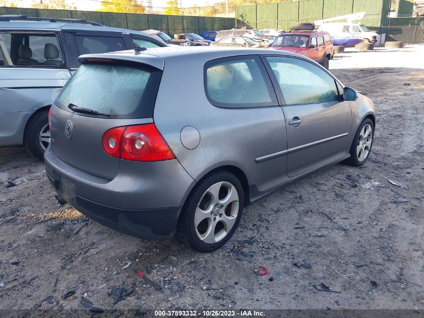 2008 Volkswagen Gti VIN: WVWFD71K68W284752 Lot: 37893332