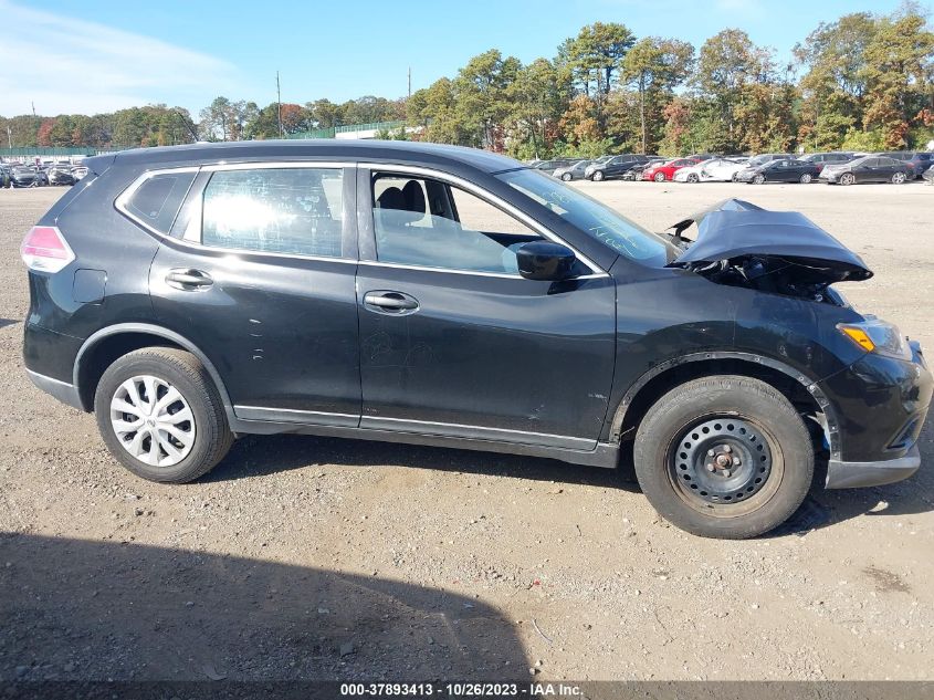 2016 Nissan Rogue Sv/Sl/S VIN: KNMAT2MVXGP675093 Lot: 37893413