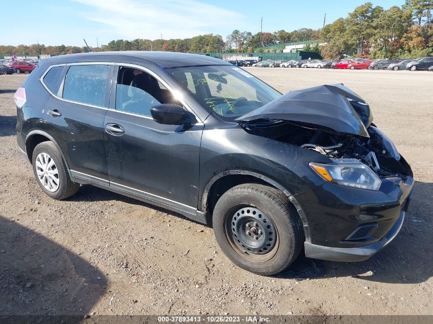 2016 Nissan Rogue Sv/Sl/S VIN: KNMAT2MVXGP675093 Lot: 37893413