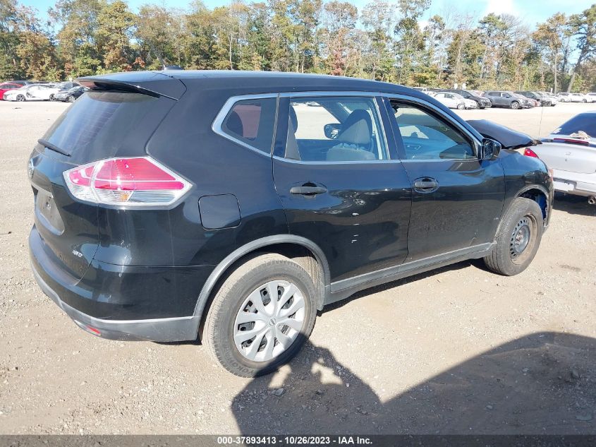 2016 Nissan Rogue Sv/Sl/S VIN: KNMAT2MVXGP675093 Lot: 37893413