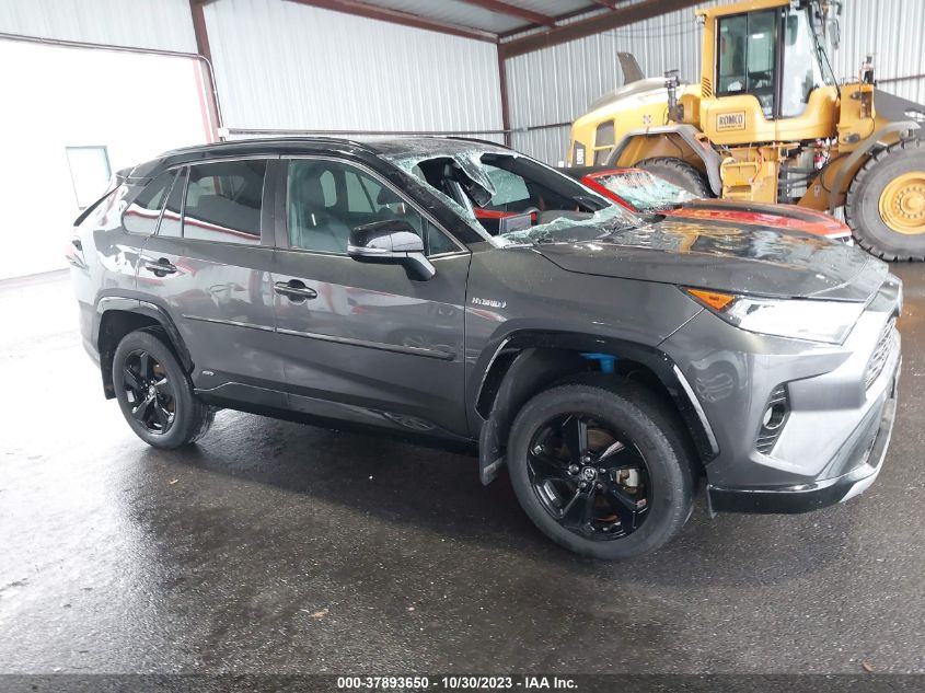 2020 Toyota Rav4 Hybrid Xse VIN: 2T3EWRFV3LW067476 Lot: 37893650