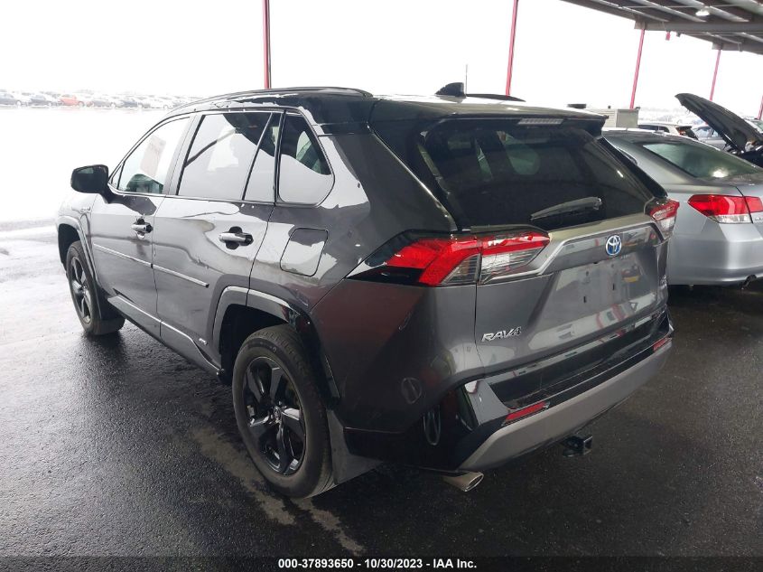 2020 Toyota Rav4 Hybrid Xse VIN: 2T3EWRFV3LW067476 Lot: 37893650