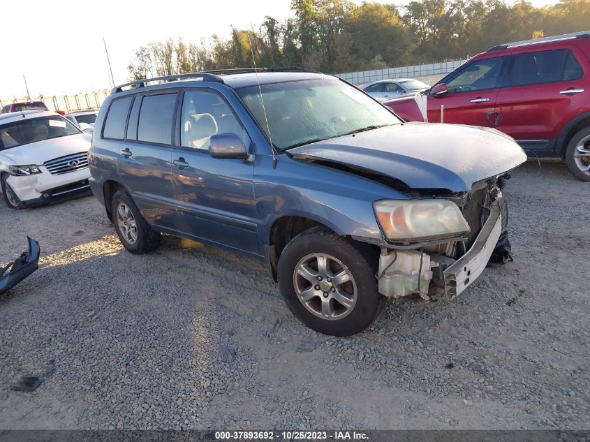 2006 Toyota Highlander VIN: JTEGP21A960103998 Lot: 37893692