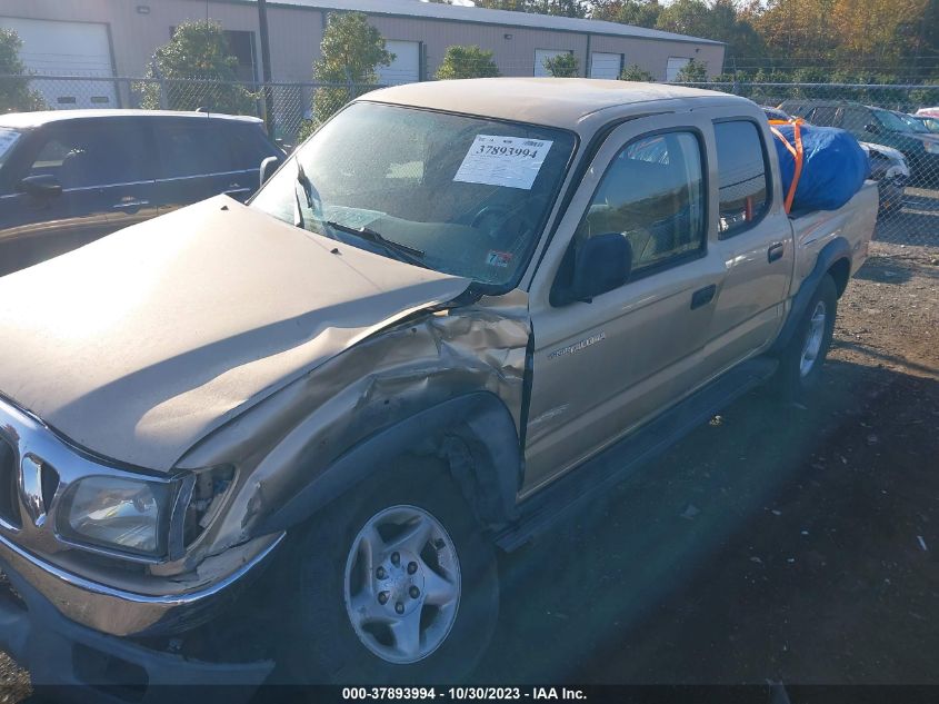 2003 Toyota Tacoma Prerunner VIN: 5TEGN92N43Z266901 Lot: 37893994