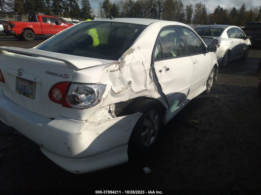 2008 Toyota Corolla Ce/S/Le VIN: 2T1BR30E28C923223 Lot: 37894211