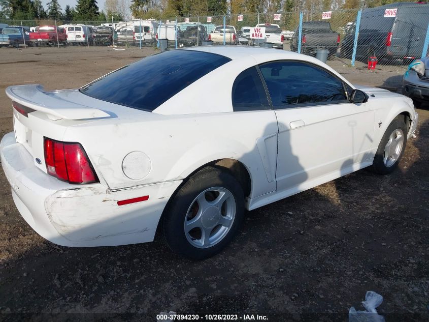 2002 Ford Mustang Standard/Deluxe/Premium VIN: 1FAFP40402F100783 Lot: 37894230