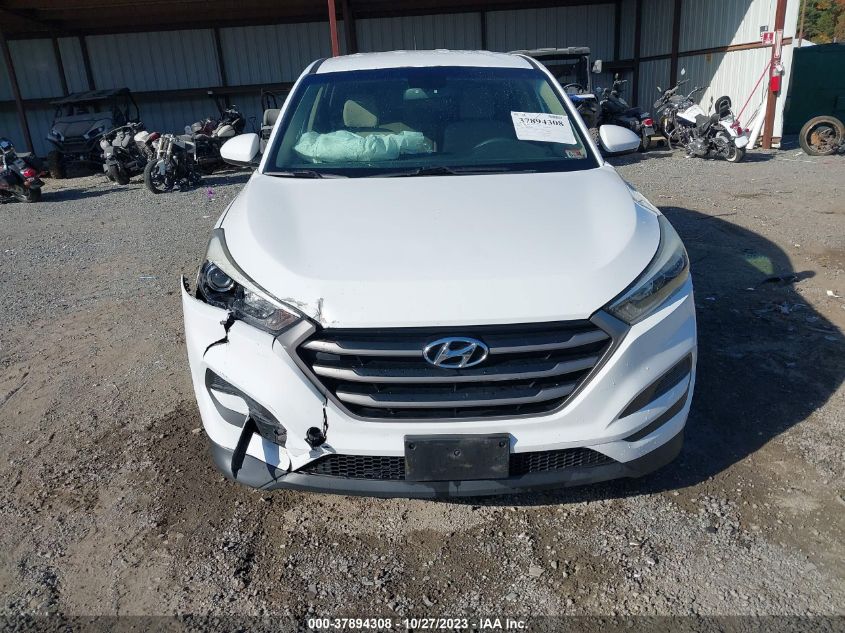 2016 Hyundai Tucson Se VIN: KM8J23A44GU250003 Lot: 37894308