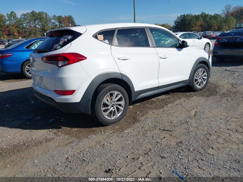 2016 Hyundai Tucson Se VIN: KM8J23A44GU250003 Lot: 37894308