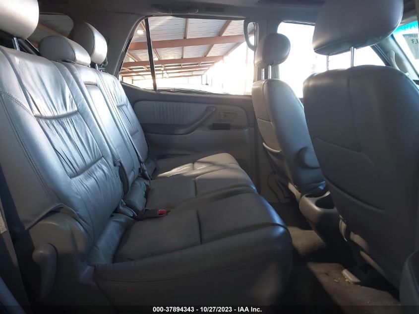 2001 Toyota Sequoia Limited VIN: 5TDBT48A21S017627 Lot: 37894343